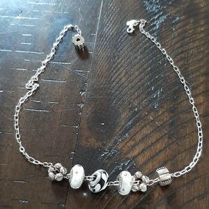 Pandora silver necklace